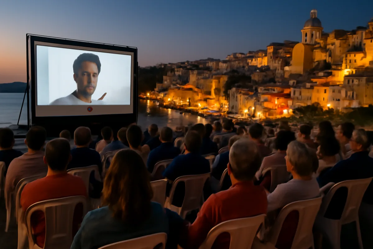 Cinema all’aperto a Procida: dove trovare le proiezioni serali con vista panoramica e atmosfera unica