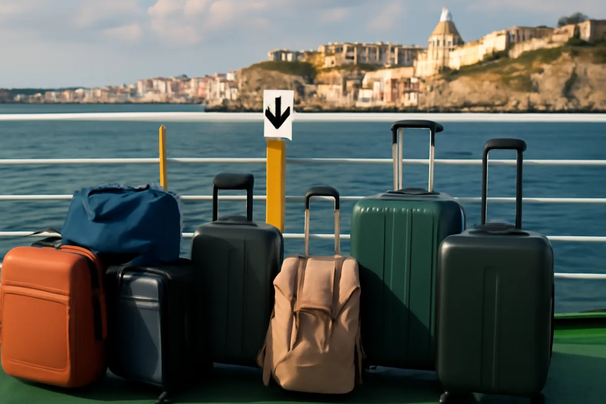 Bagagli sui traghetti per Procida: le regole nascoste che evitano sorprese