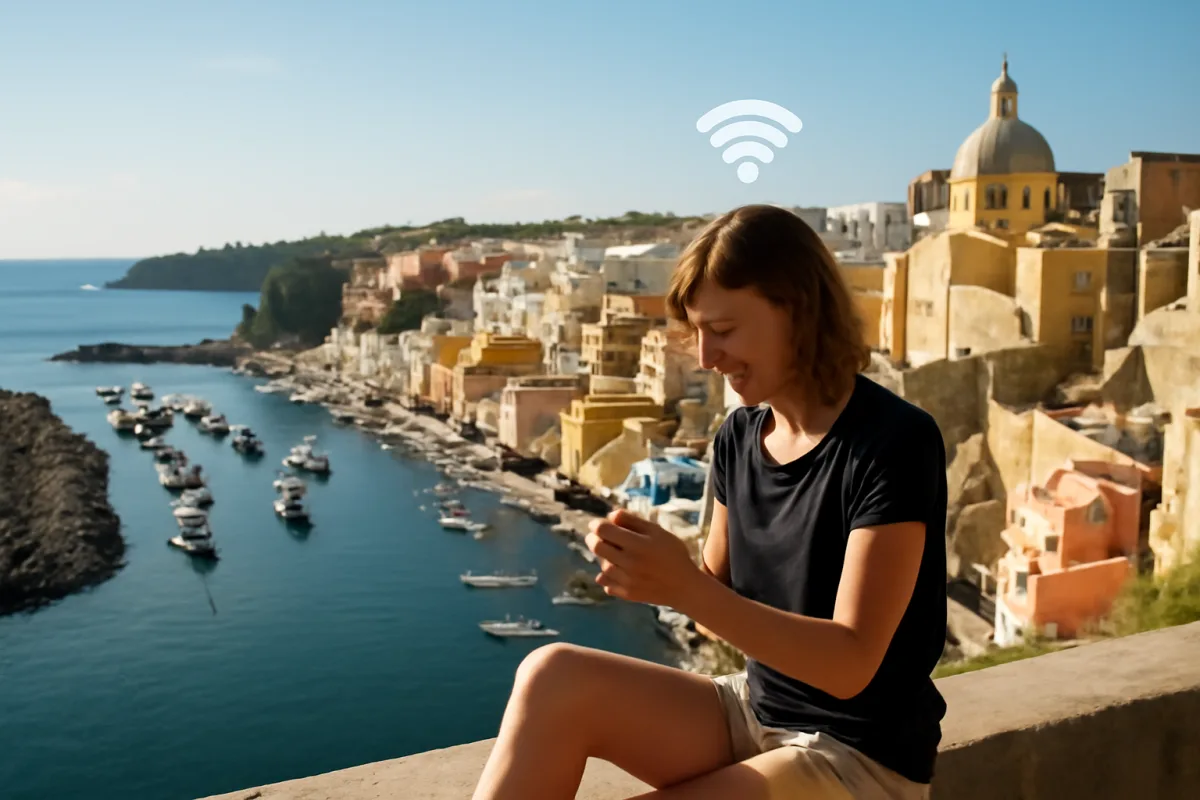 C’è la connessione Wi-Fi disponibile a Procida? Le zone dove funziona meglio e i limiti che non ti aspetti